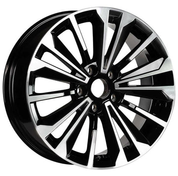EMR-S1019-01 7.5x17" -5x114.3 ET40 60.1 Deep Black Diamond Gloss Jant (4 Adet)